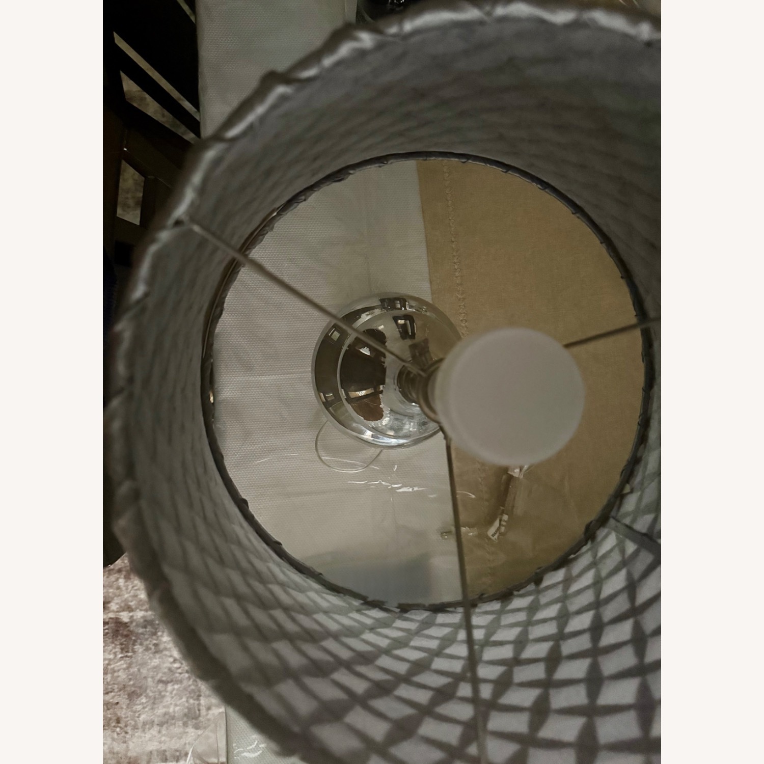 Safavieh Silver Glass Table Lamps - image-2