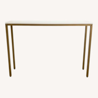 White Narrow Sofa/Console Table