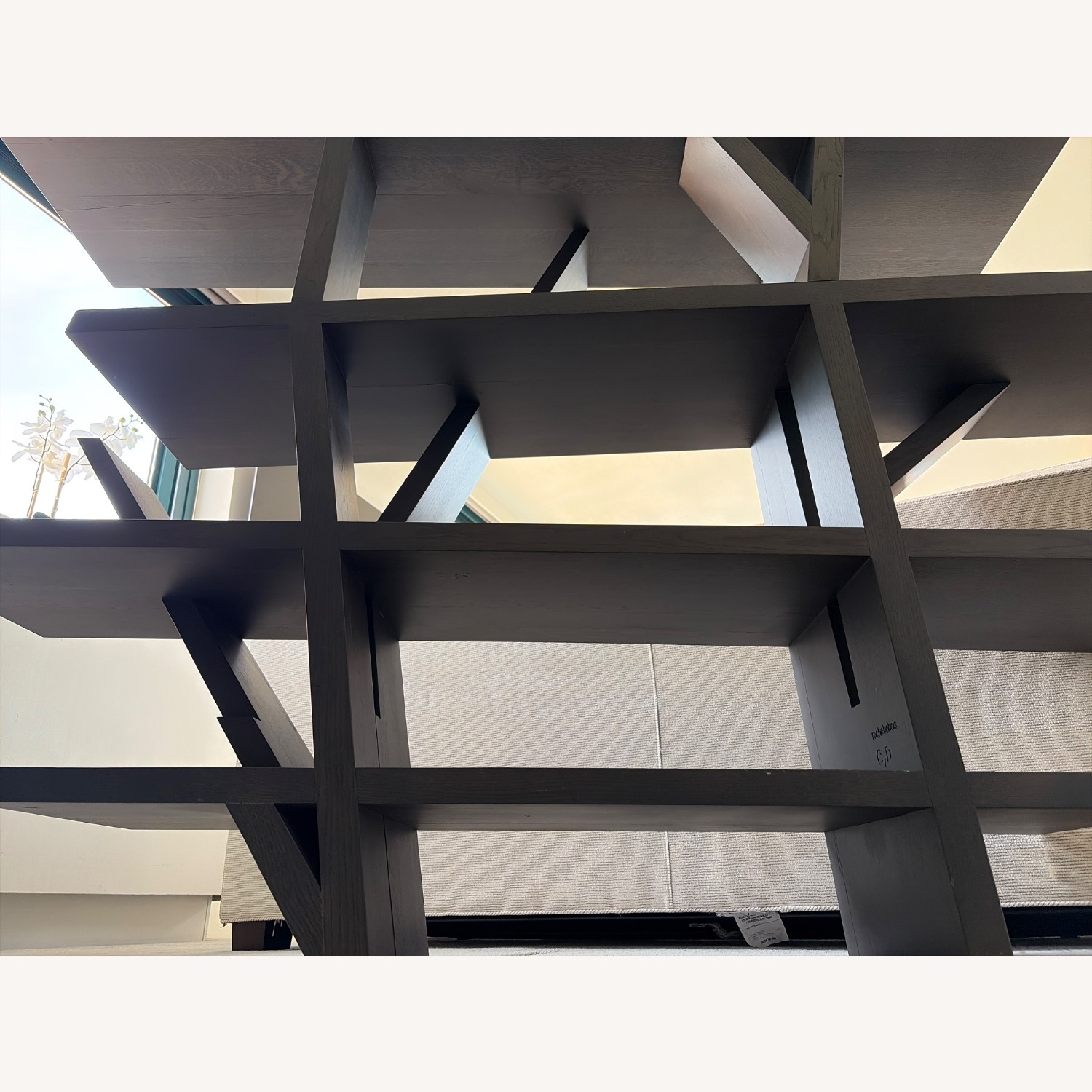 Roche Bobois Legend Black Wood Bookcase - image-6