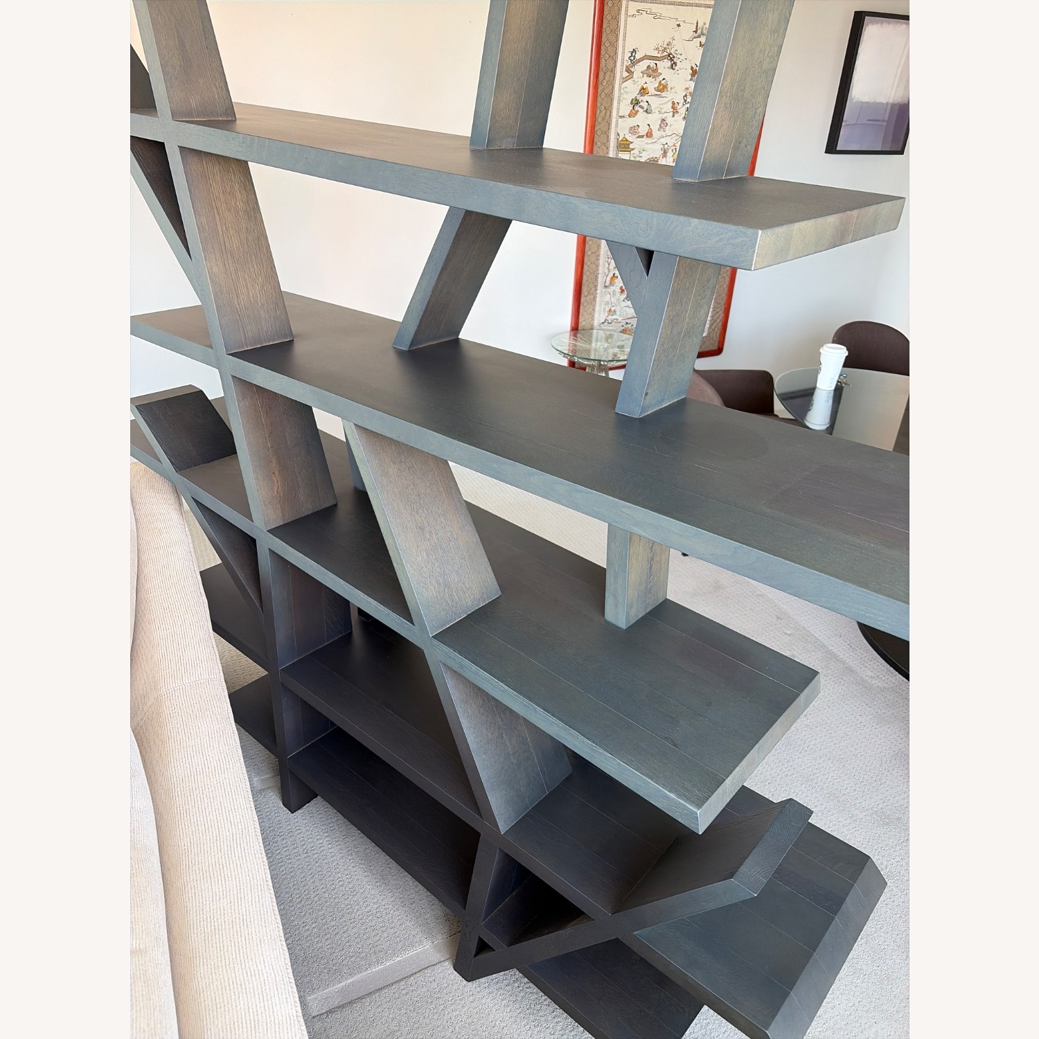 Roche Bobois Legend Black Wood Bookcase - image-5