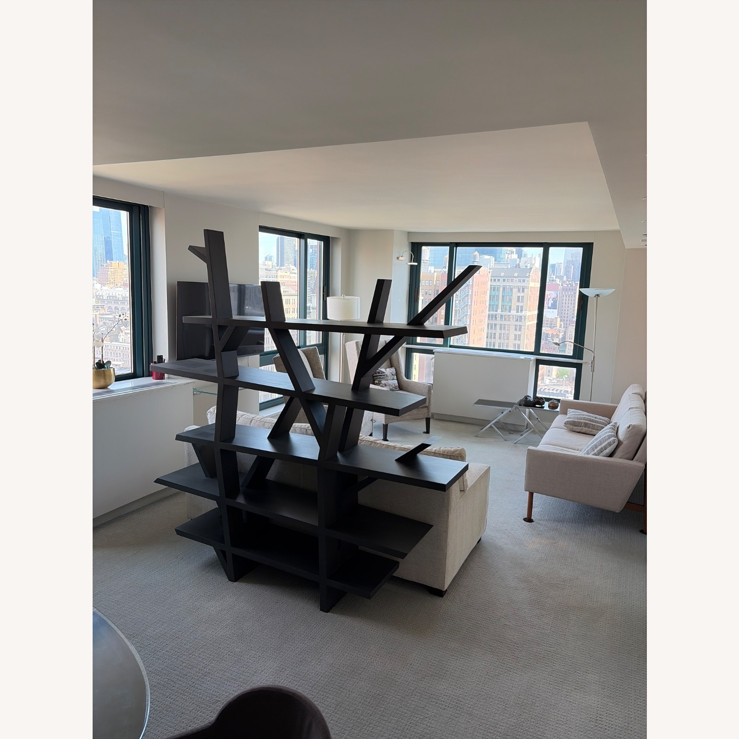 Roche Bobois Legend Black Wood Bookcase - image-2