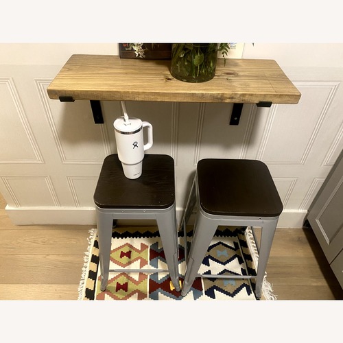 Used Natural Wood Kitchen Bar for sale on AptDeco