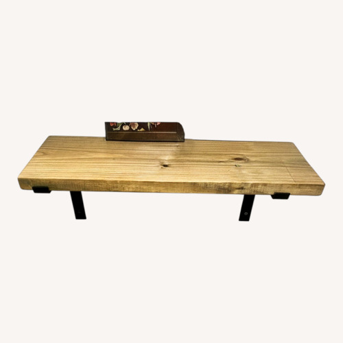 Used Natural Wood Kitchen Bar for sale on AptDeco