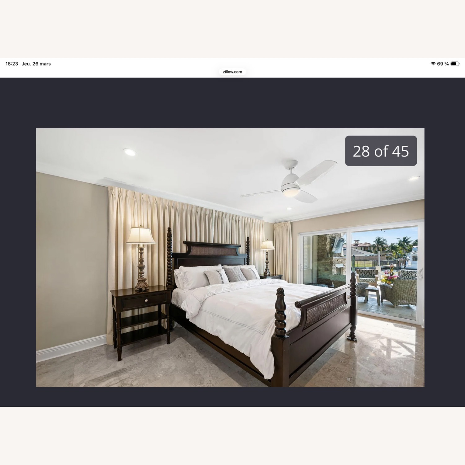 Tommy Bahama Royal Kahala Dark Brown King Bed - image-2