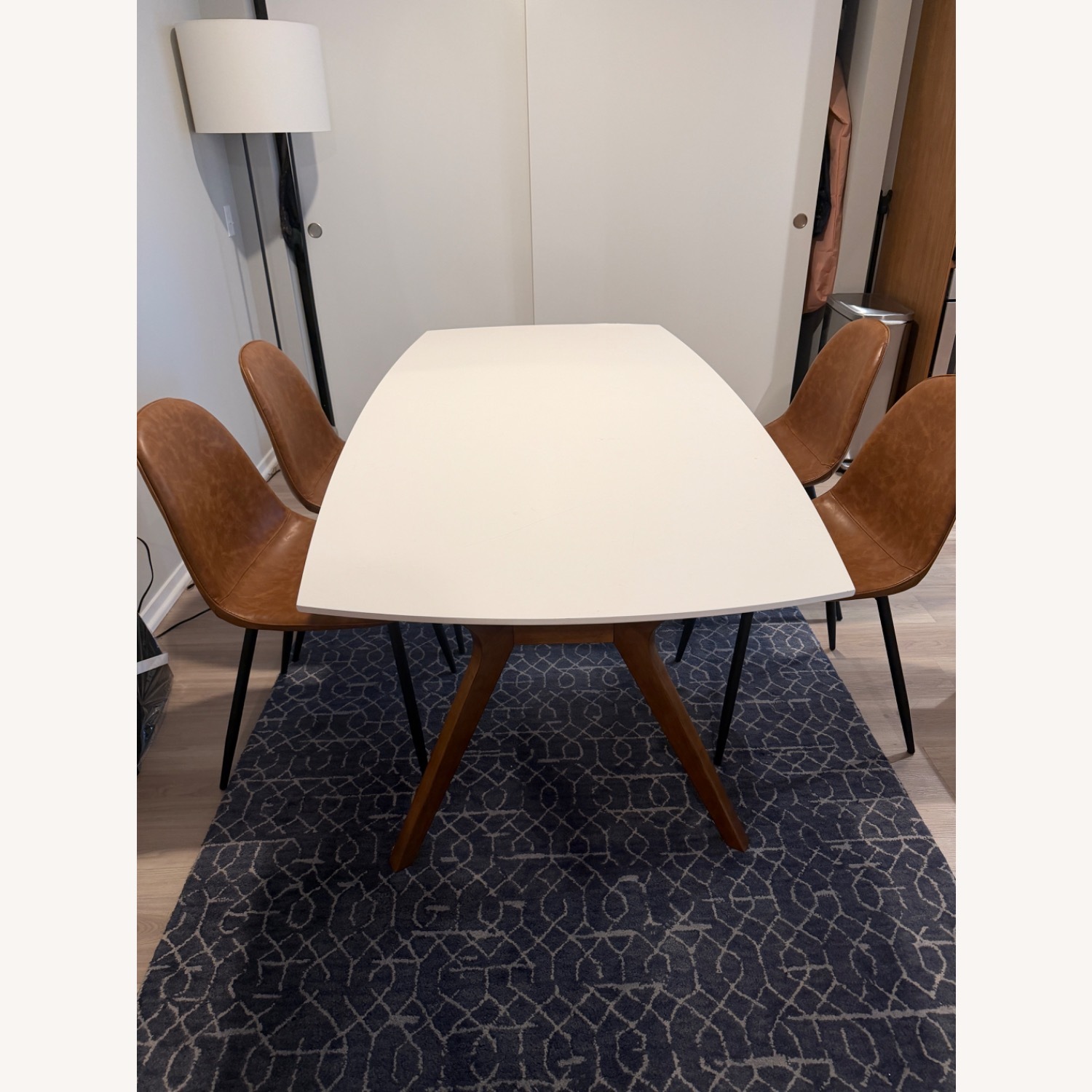 72" Emmond Mid Century Modern Dining Table - image-1