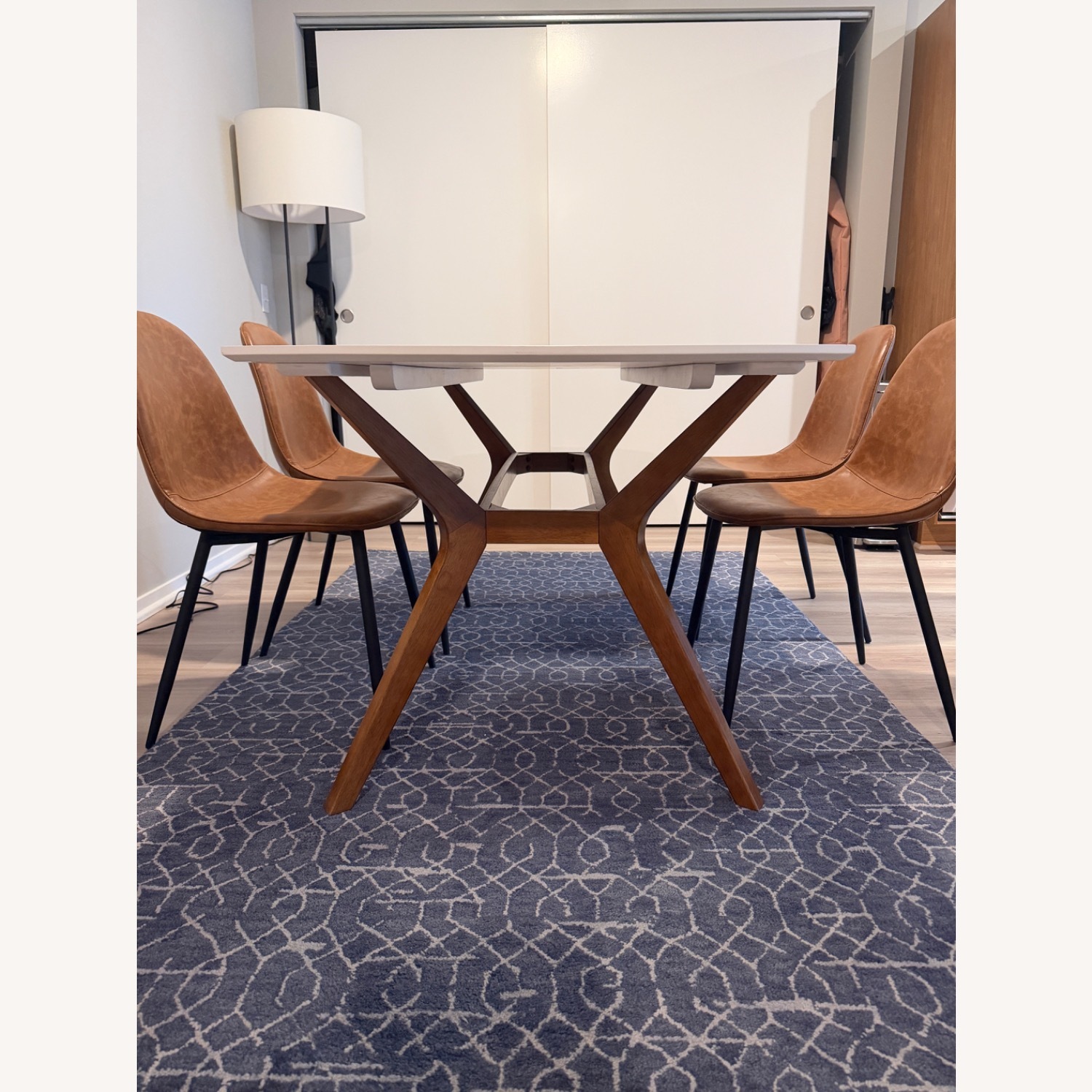 72" Emmond Mid Century Modern Dining Table - image-2