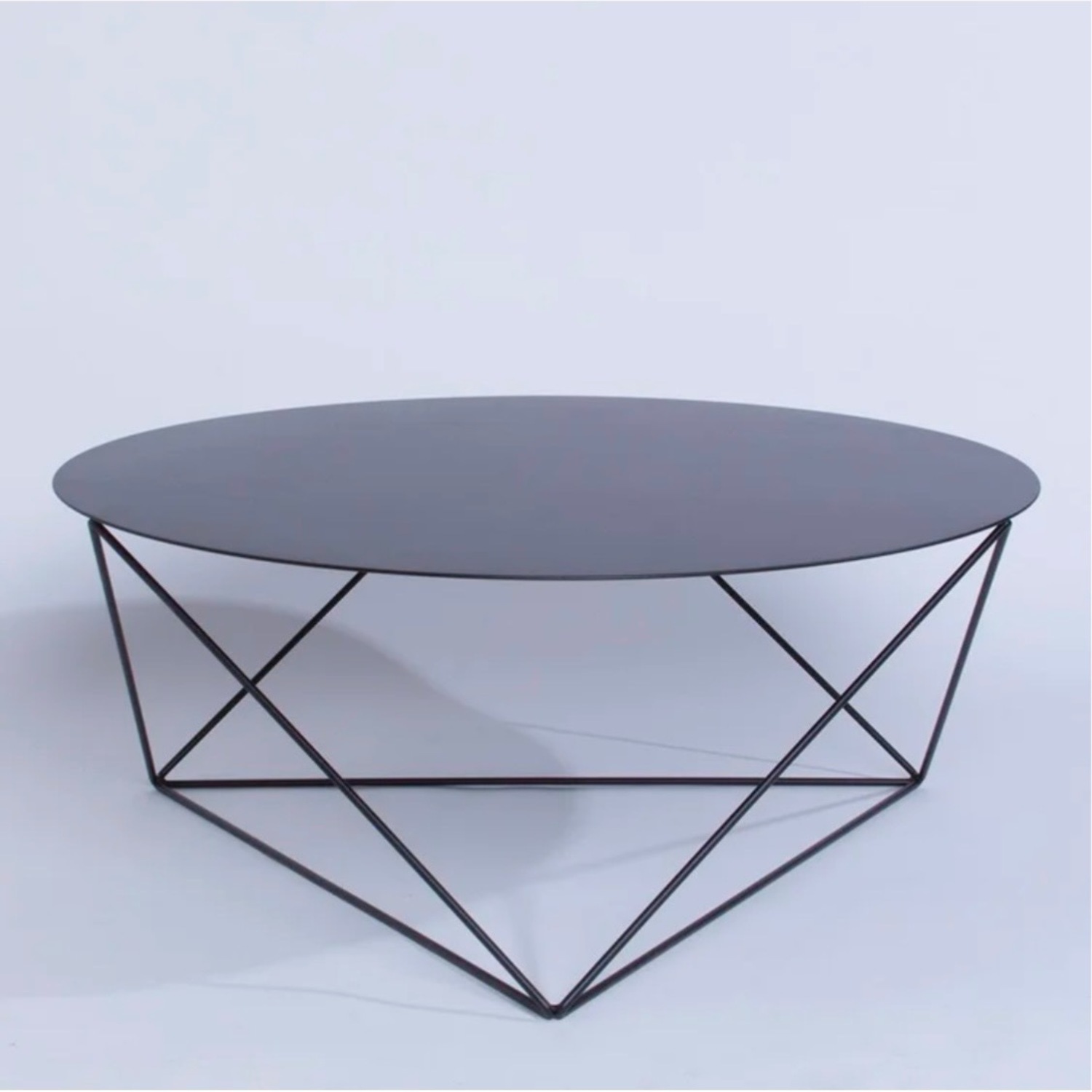 West Elm Eric Trine Black Round Coffee Table  - image-3