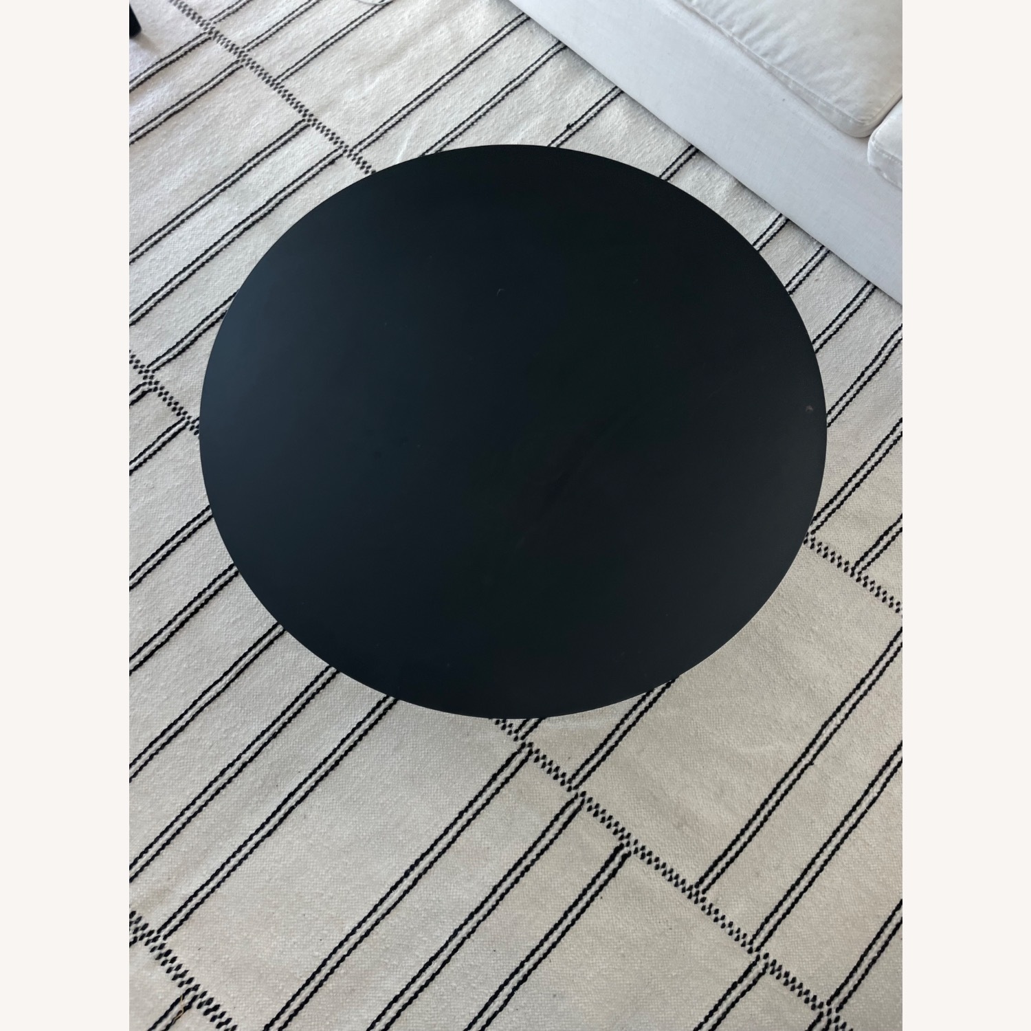 West Elm Eric Trine Black Round Coffee Table  - image-6