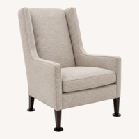 Mitchell Gold + Bob Williams Vivianne Avignon Light Gray Armchair