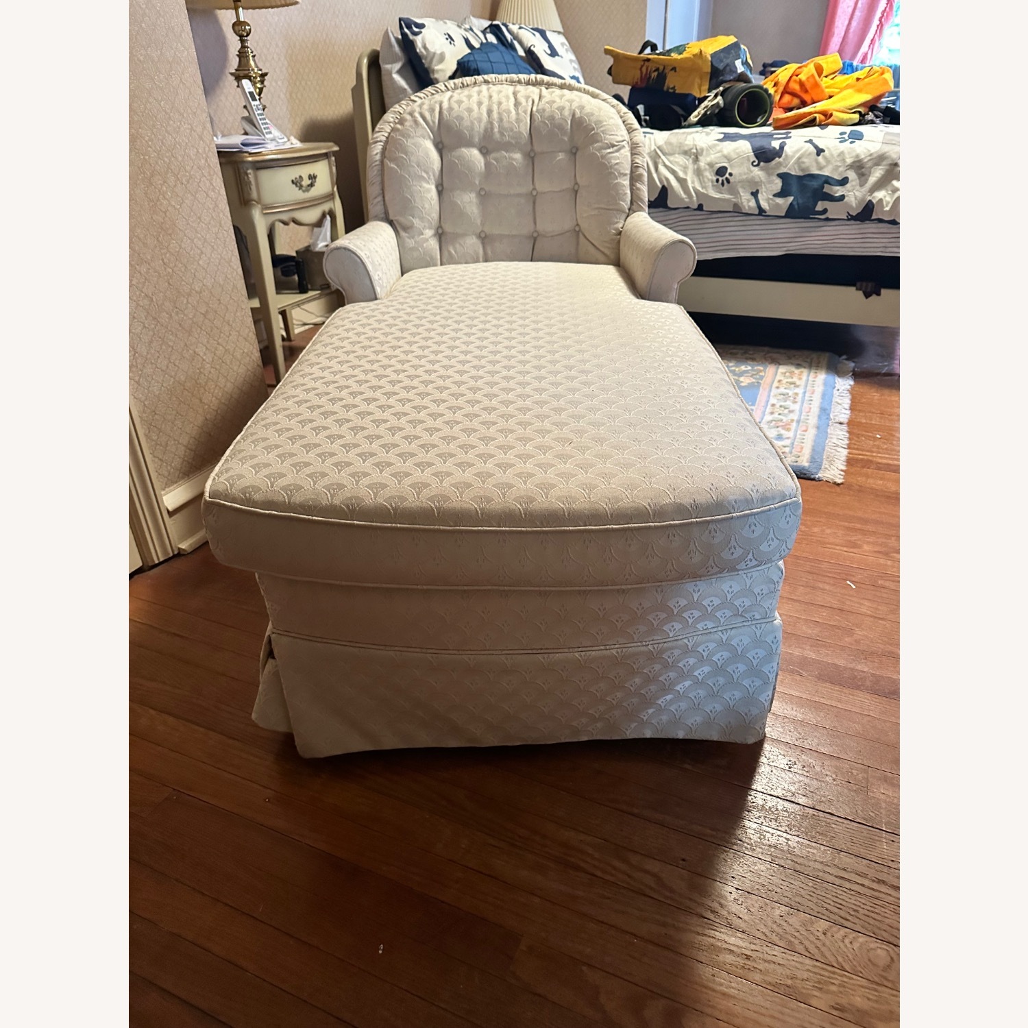 Cream Boudoir Chair or Chaise Longues - image-6