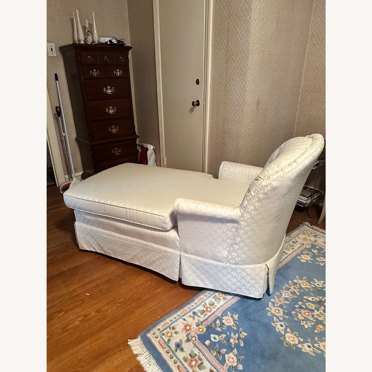 Cream Boudoir Chair or Chaise Longues - image-1