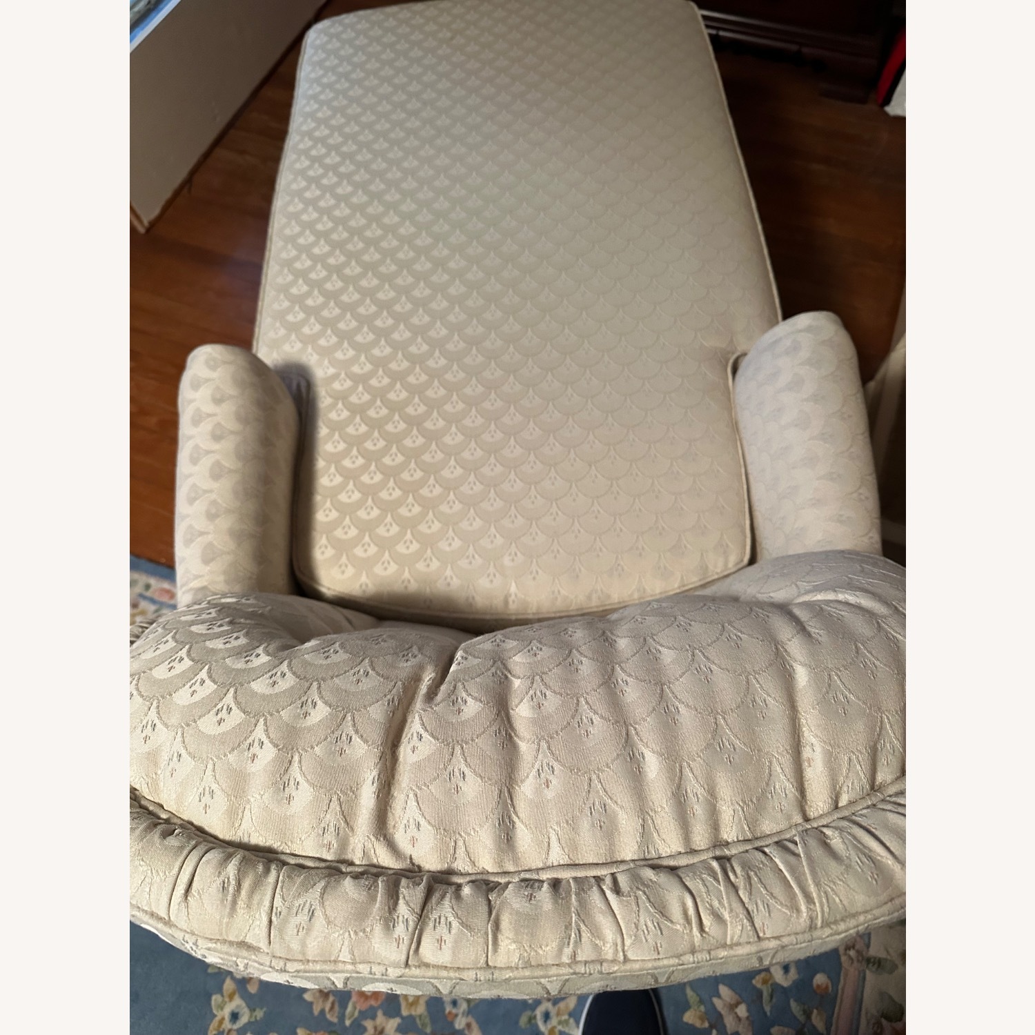 Cream Boudoir Chair or Chaise Longues - image-3