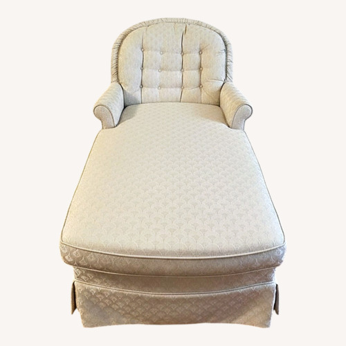 Used Cream Boudoir Chair or Chaise Longues for sale on AptDeco