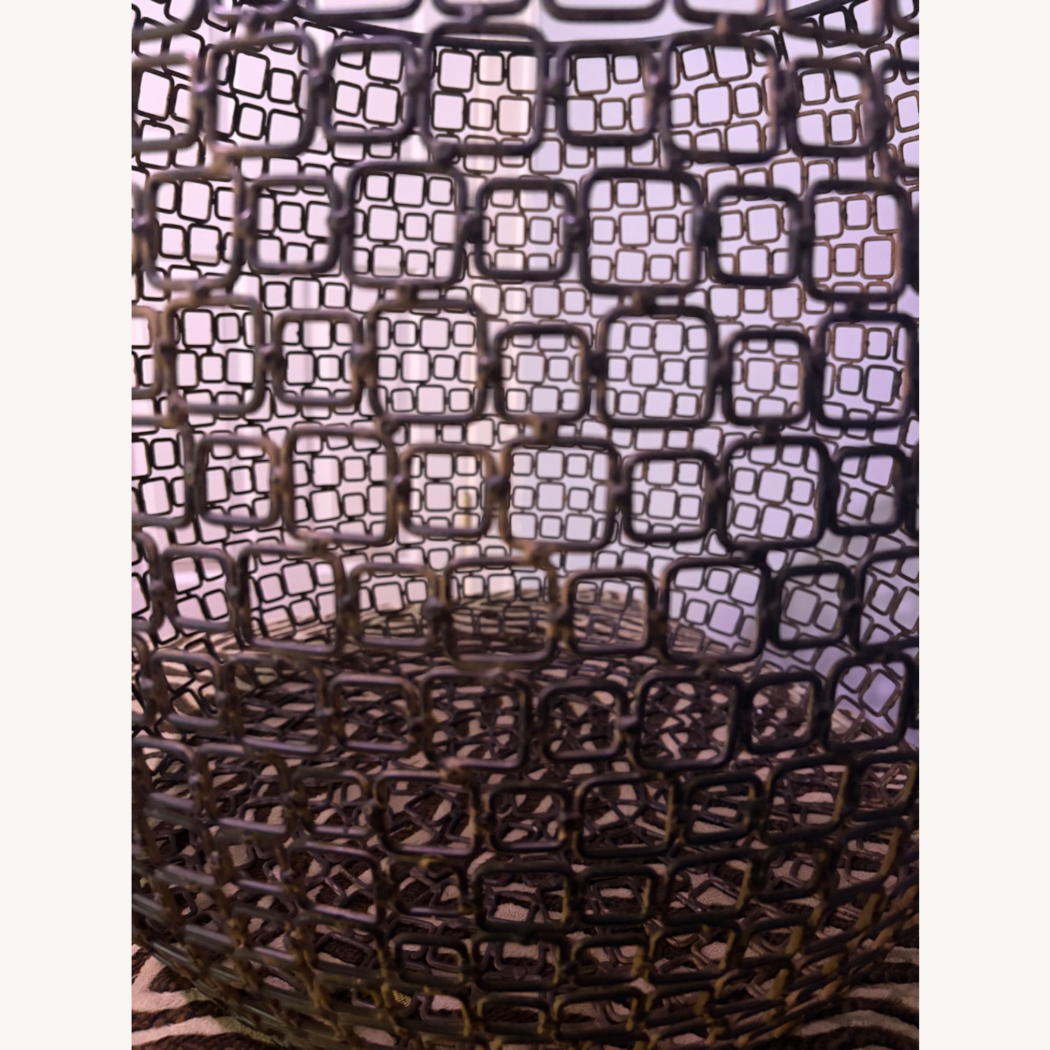 Metal Drum Side Table Side Table - image-4