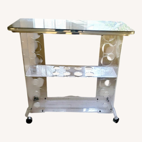 Used Bottle Holder, Movable Dining Tray for sale on AptDeco
