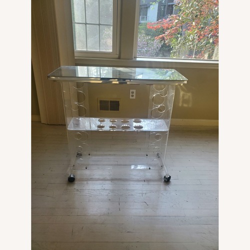 Used Bottle Holder, Movable Dining Tray for sale on AptDeco