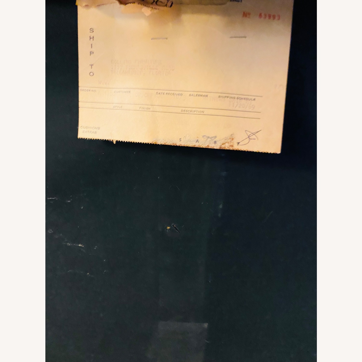 Sherrill Furniture Dark Brown 2 Seater Sofa - image-3