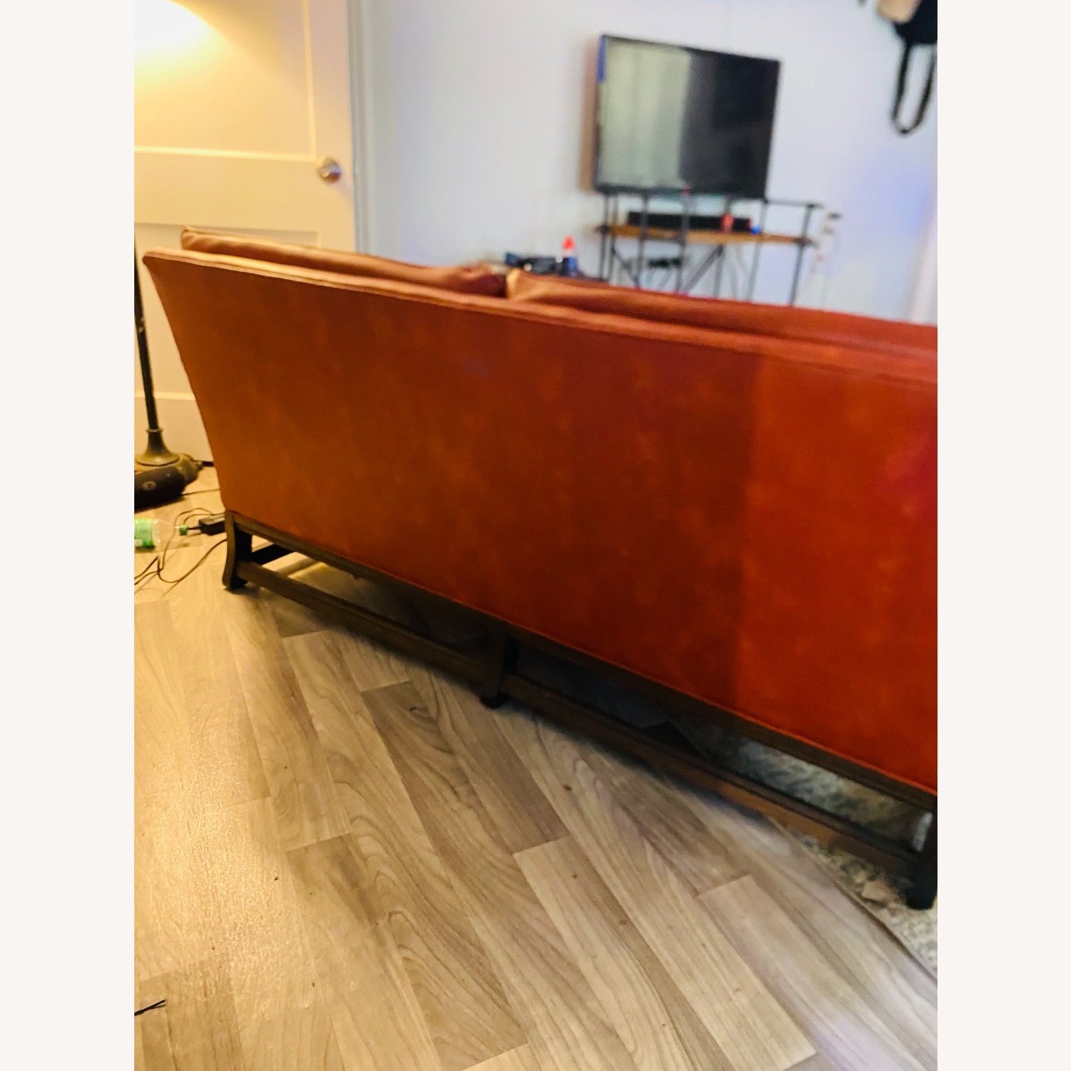 Sherrill Furniture Dark Brown 2 Seater Sofa - image-7