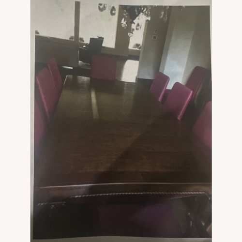 Used Rare Queen Anne Walnut Dining Table  for sale on AptDeco