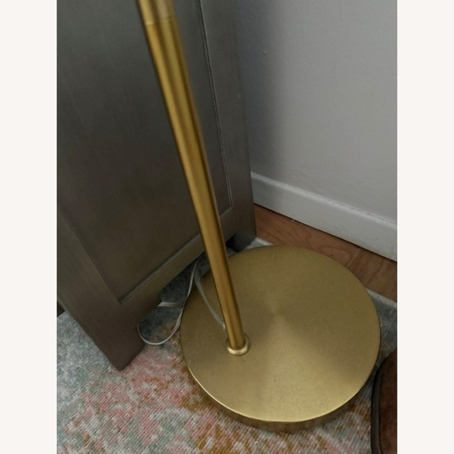 Wayfair Gold Metal Floor Lamp - image-3