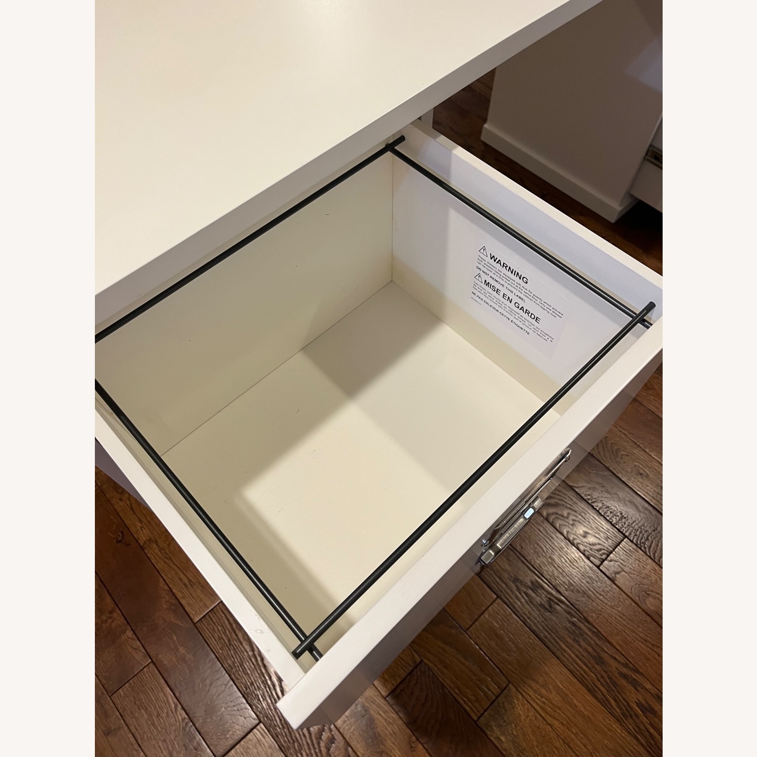 Pottery Barn White Bedford Desk - image-5