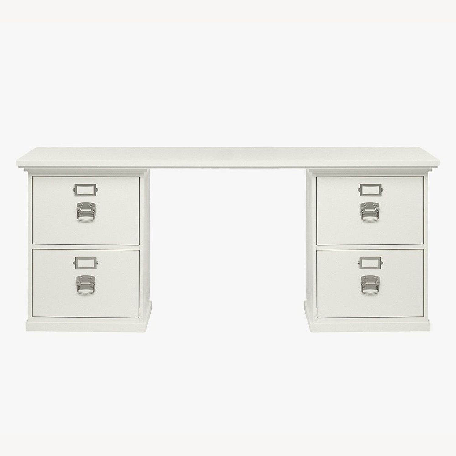 Pottery Barn White Bedford Desk - image-7