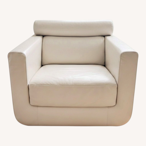 Used Vintage/Antique Finds White Accent Chair for sale on AptDeco