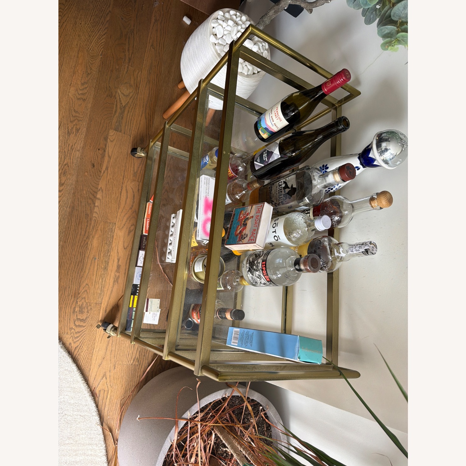 Gold Bar Cart - image-3