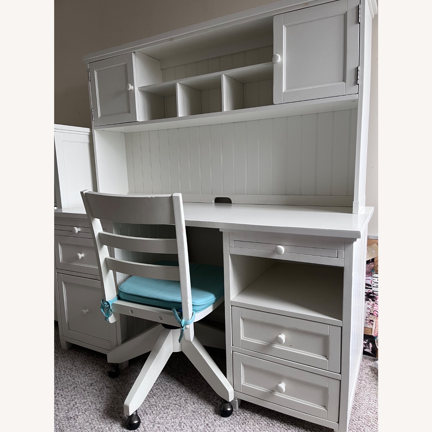 Pottery Barn Teen Beadboard Desk - image-4