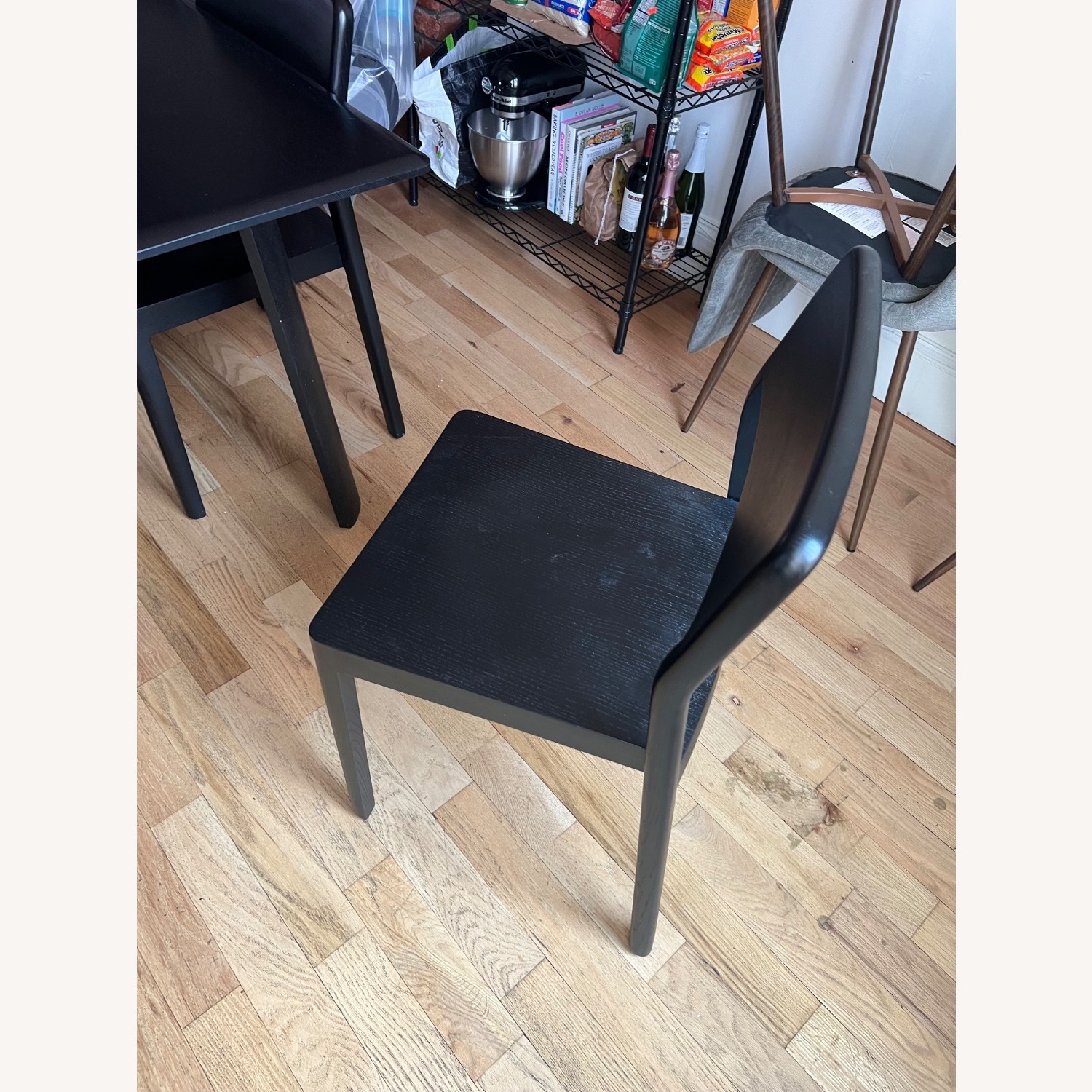 Hem Solid Oak Wood Scandinavian Black Dining table - image-6