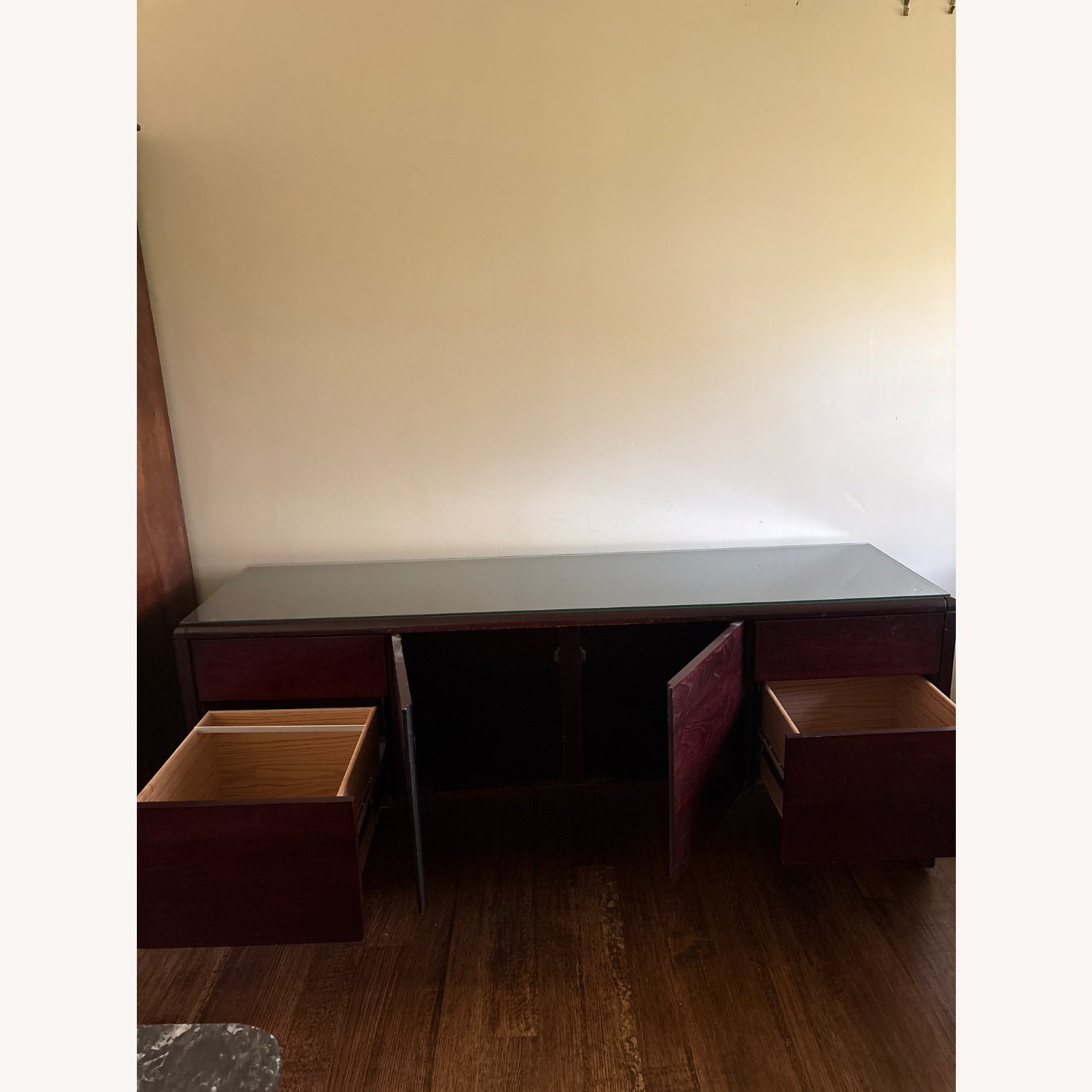 Lawyers Office Desk and Credenza - image-2