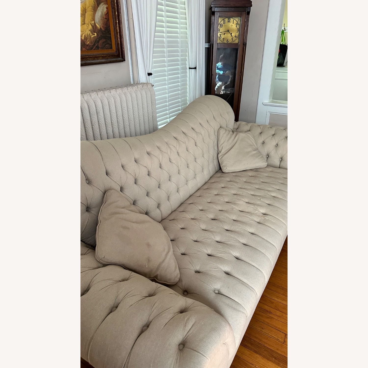 Arhaus Arabella Natural Fabric 3+ Seater Sofa - image-9