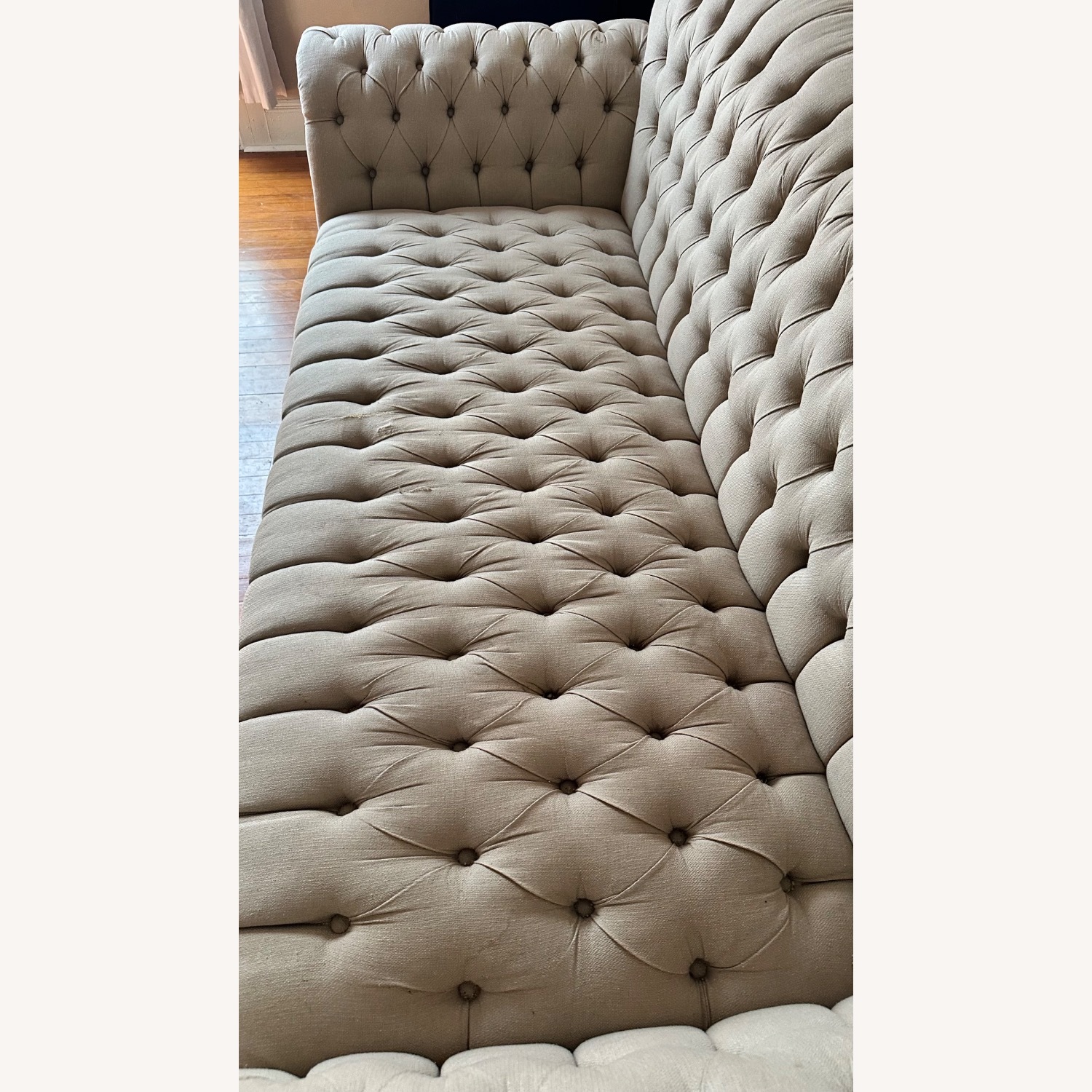 Arhaus Arabella Natural Fabric 3+ Seater Sofa - image-5