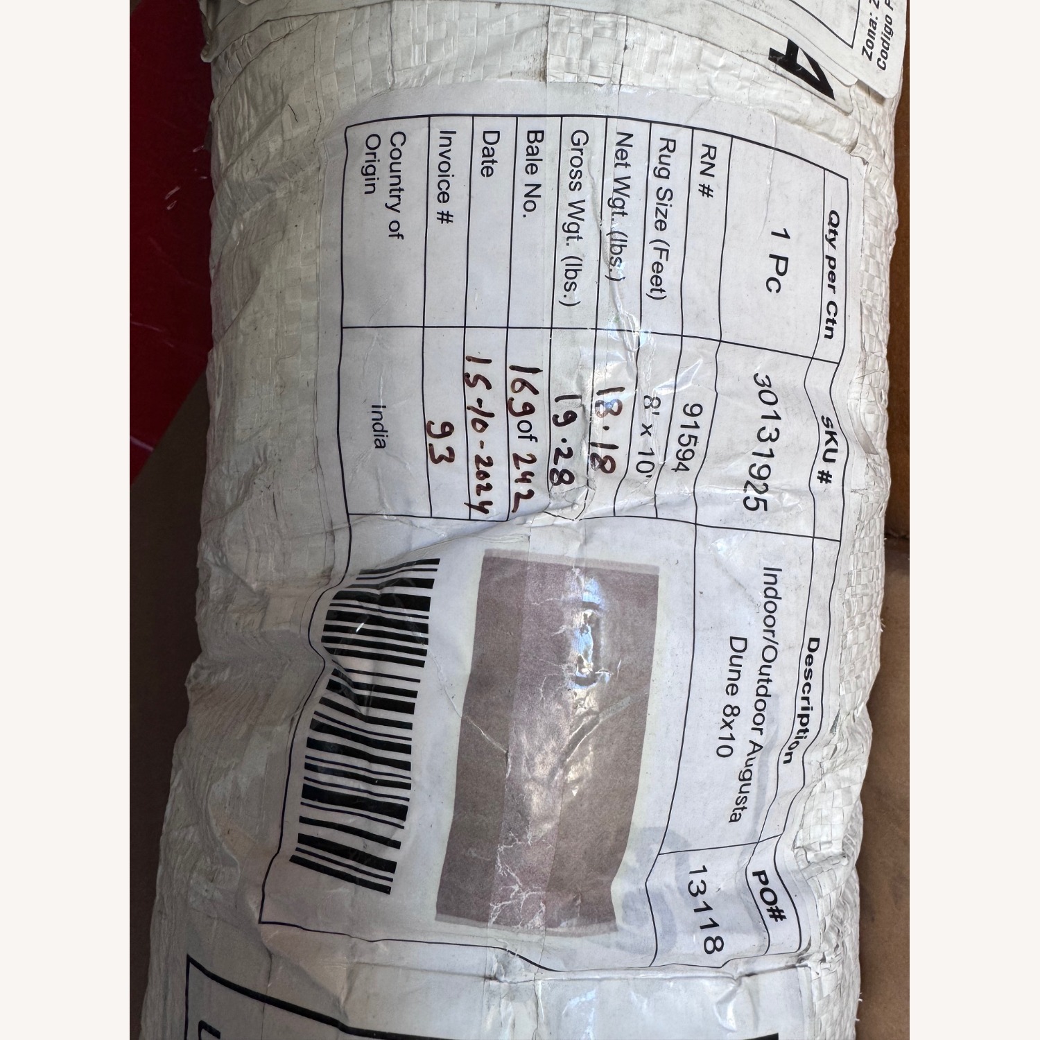 Classic Home Light Brown Area Rug 8' x 10' - image-6