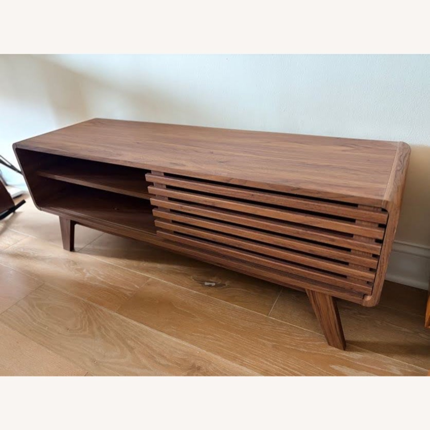 Macy's Modern Entertainment Center TV Stand - image-1