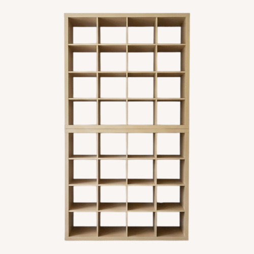 Used IKEA KALLAX Cube Storage W Clear Cubes for sale on AptDeco