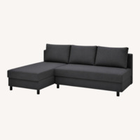 IKEA Friheten Dark Gray Fabric Sleeper Sofa