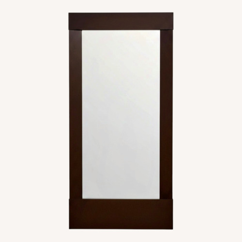 Used CB2 Colby Dark Brown Floor Mirror for sale on AptDeco