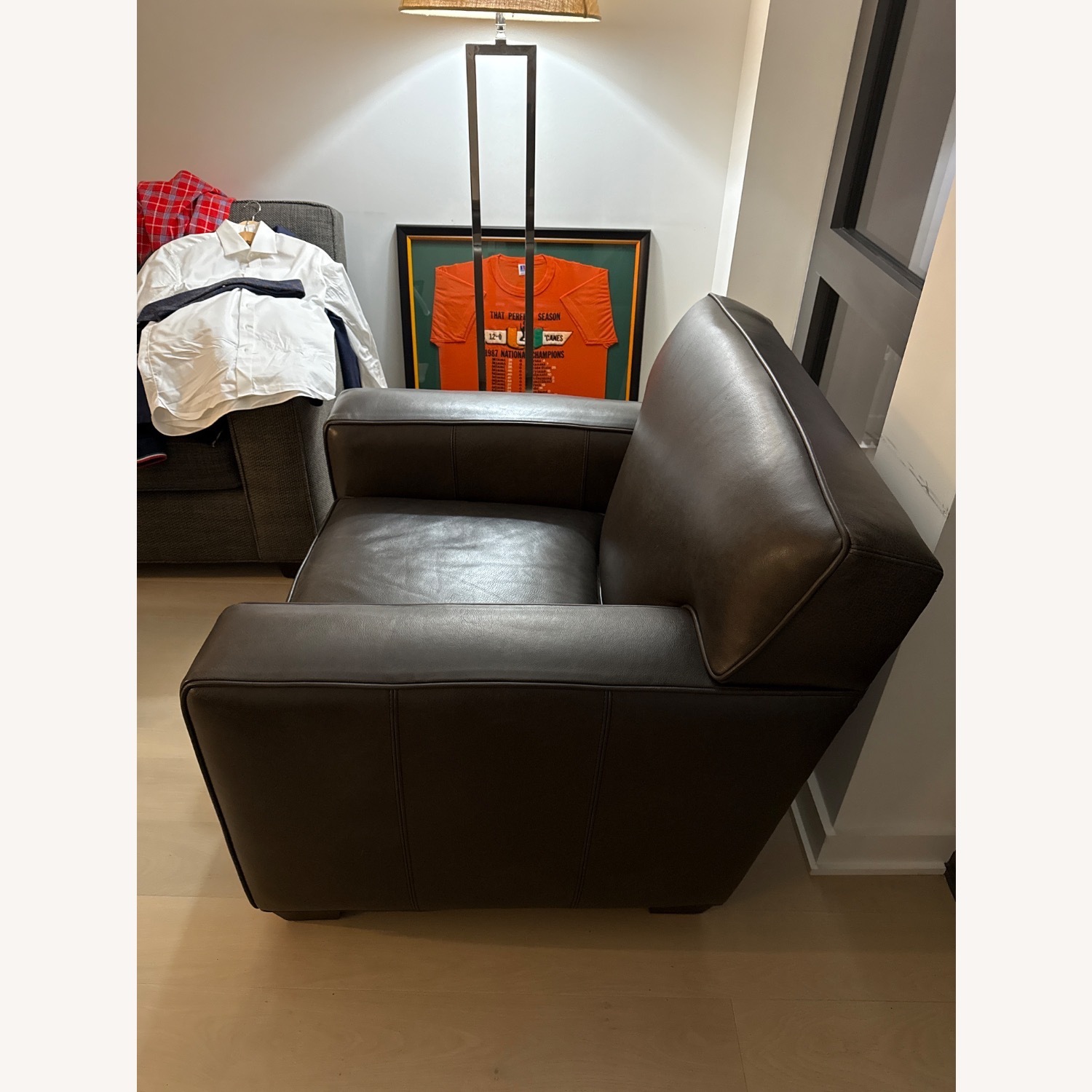 Crate & Barrel Axis Armchair - image-3