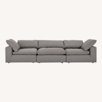 City Furniture Nixon Light Gray 3+ Piece Sectional
