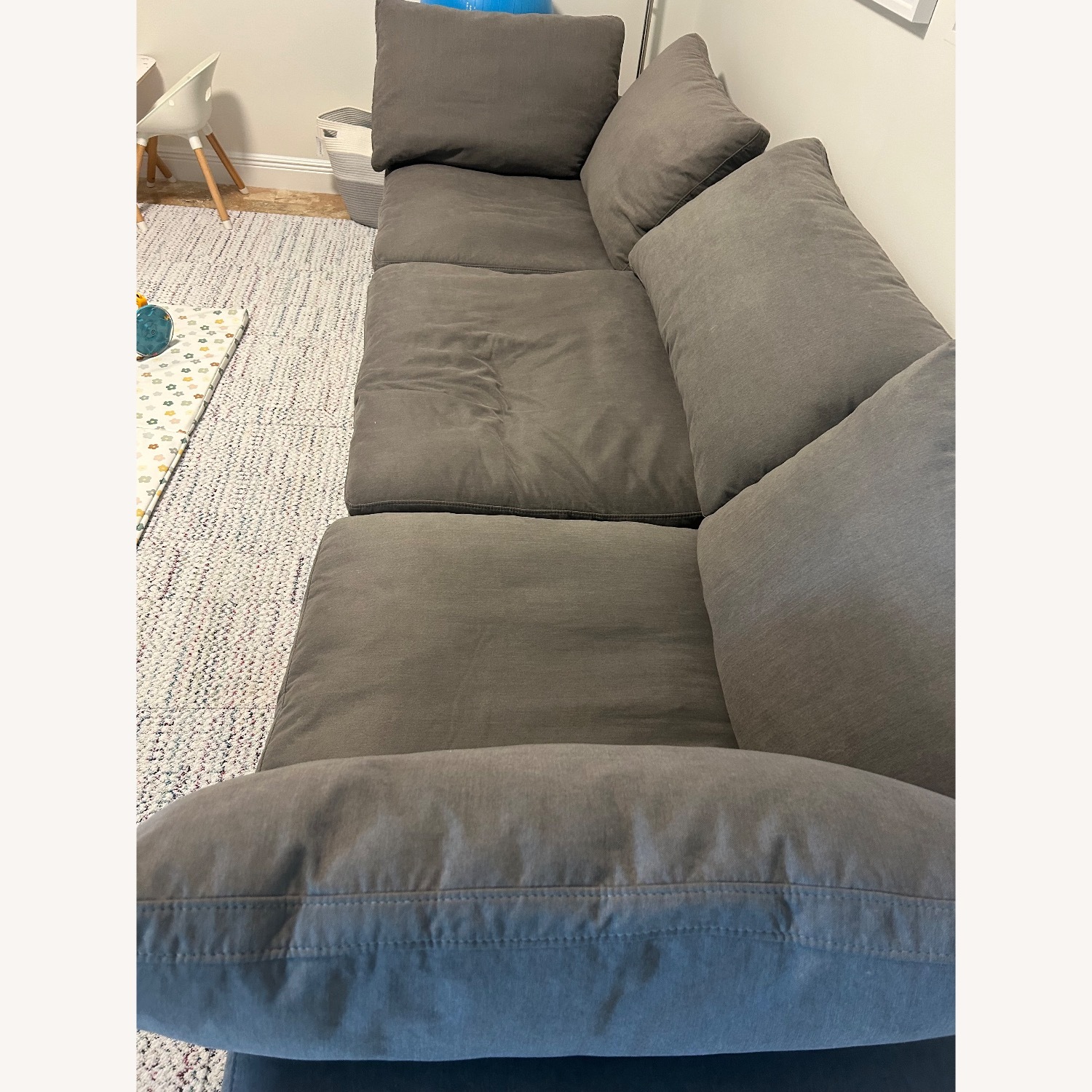 City Furniture Nixon Light Gray 3+ Piece Sectional - image-2