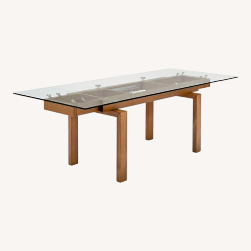 Used Calligaris Hyper Wood Dining Table for sale on AptDeco