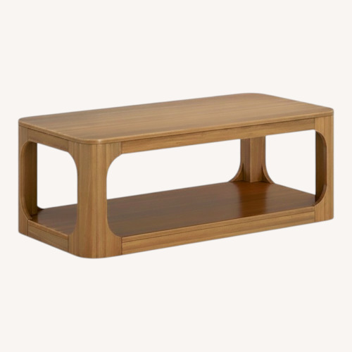 Used Natural Wood Coffee Table for sale on AptDeco