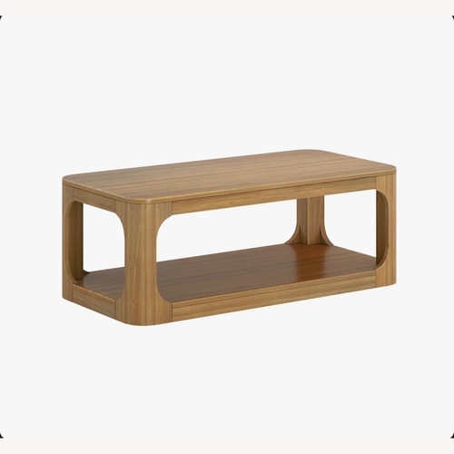 Used Natural Wood Coffee Table for sale on AptDeco