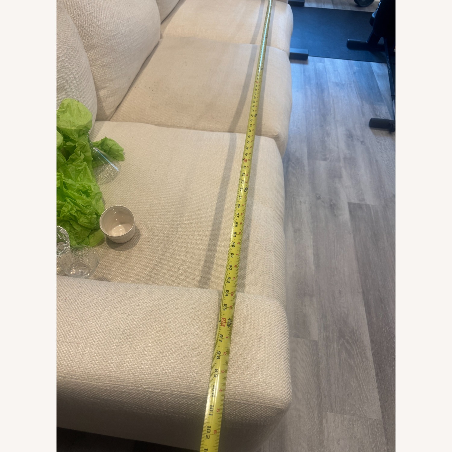 Lillian August Carla Couture 3-Seat Sofa - image-3