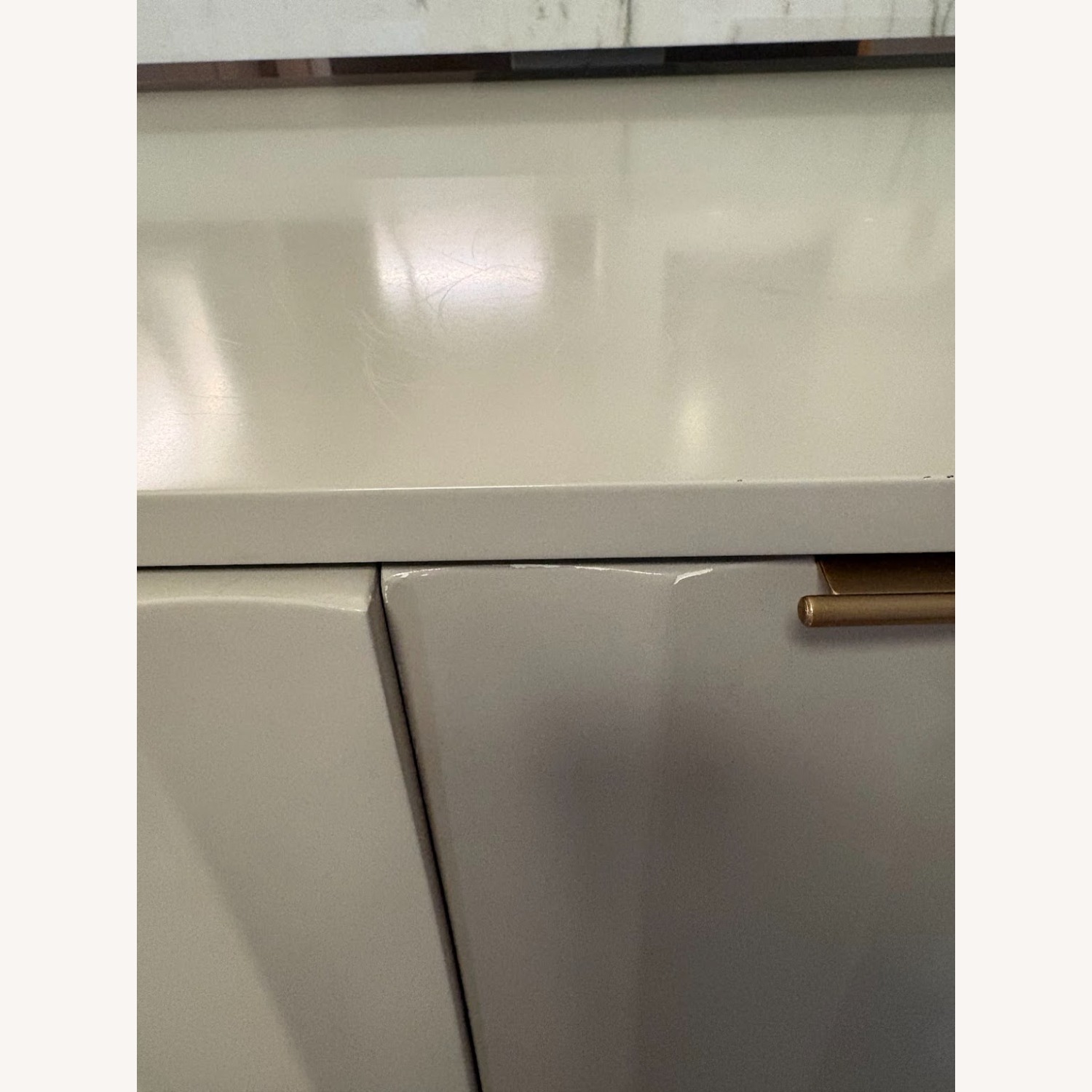 West Elm Natural Wood Bar Cabinet - image-5