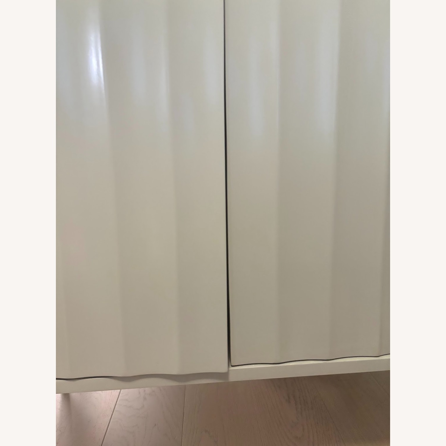 West Elm Natural Wood Bar Cabinet - image-4