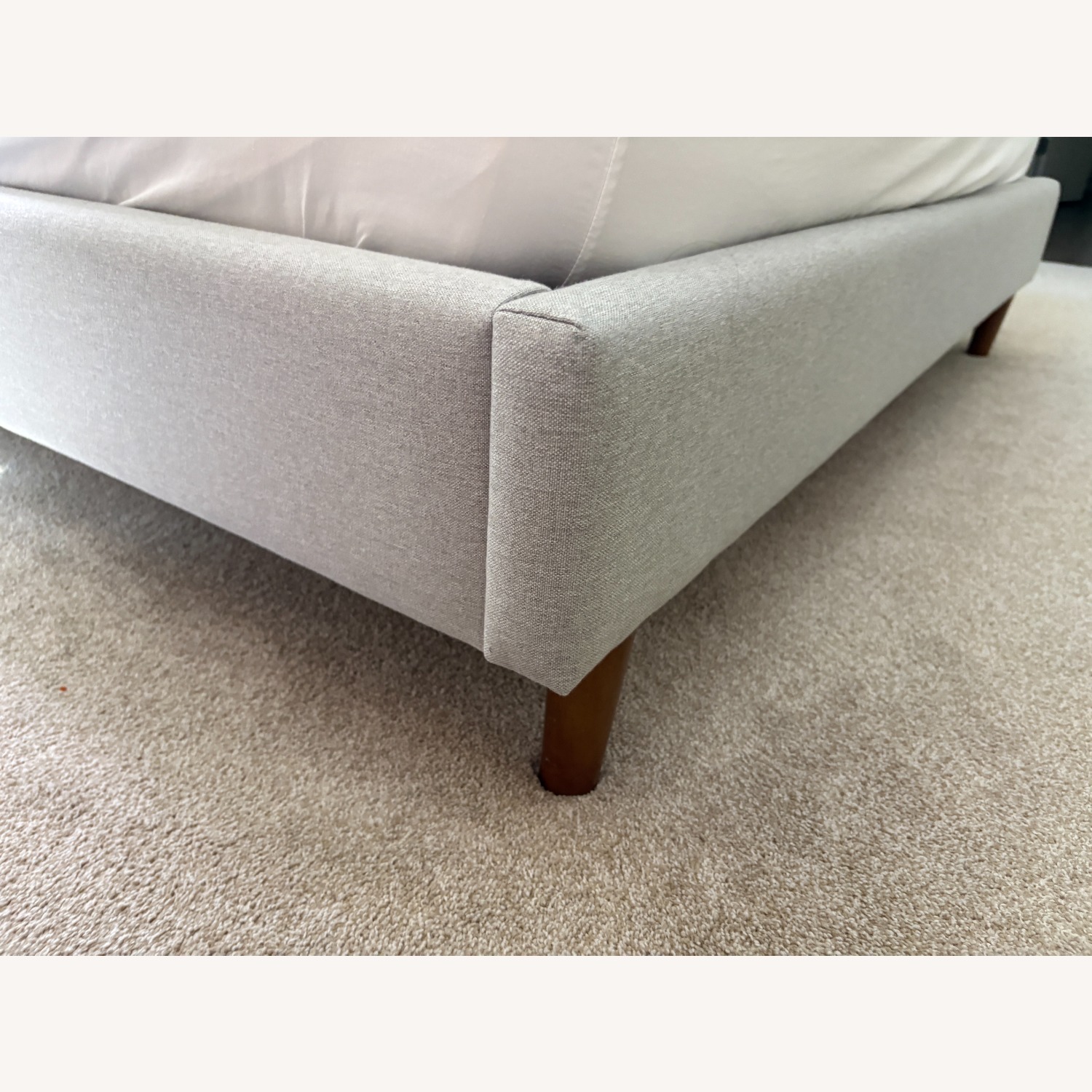 Upholstered Queen Bed + Headboard  - image-7