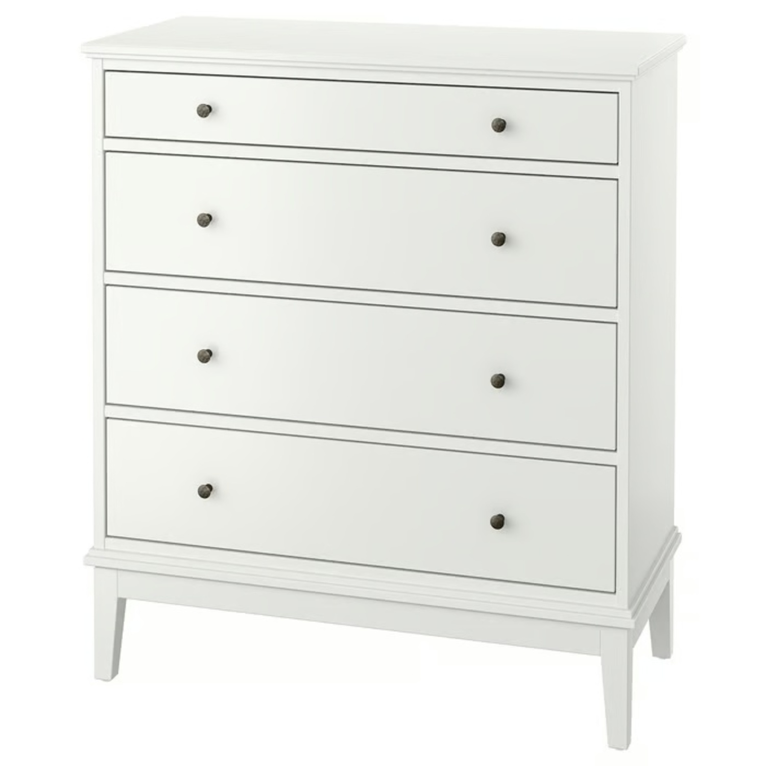 IKEA Idanas White Wood Dresser - image-5
