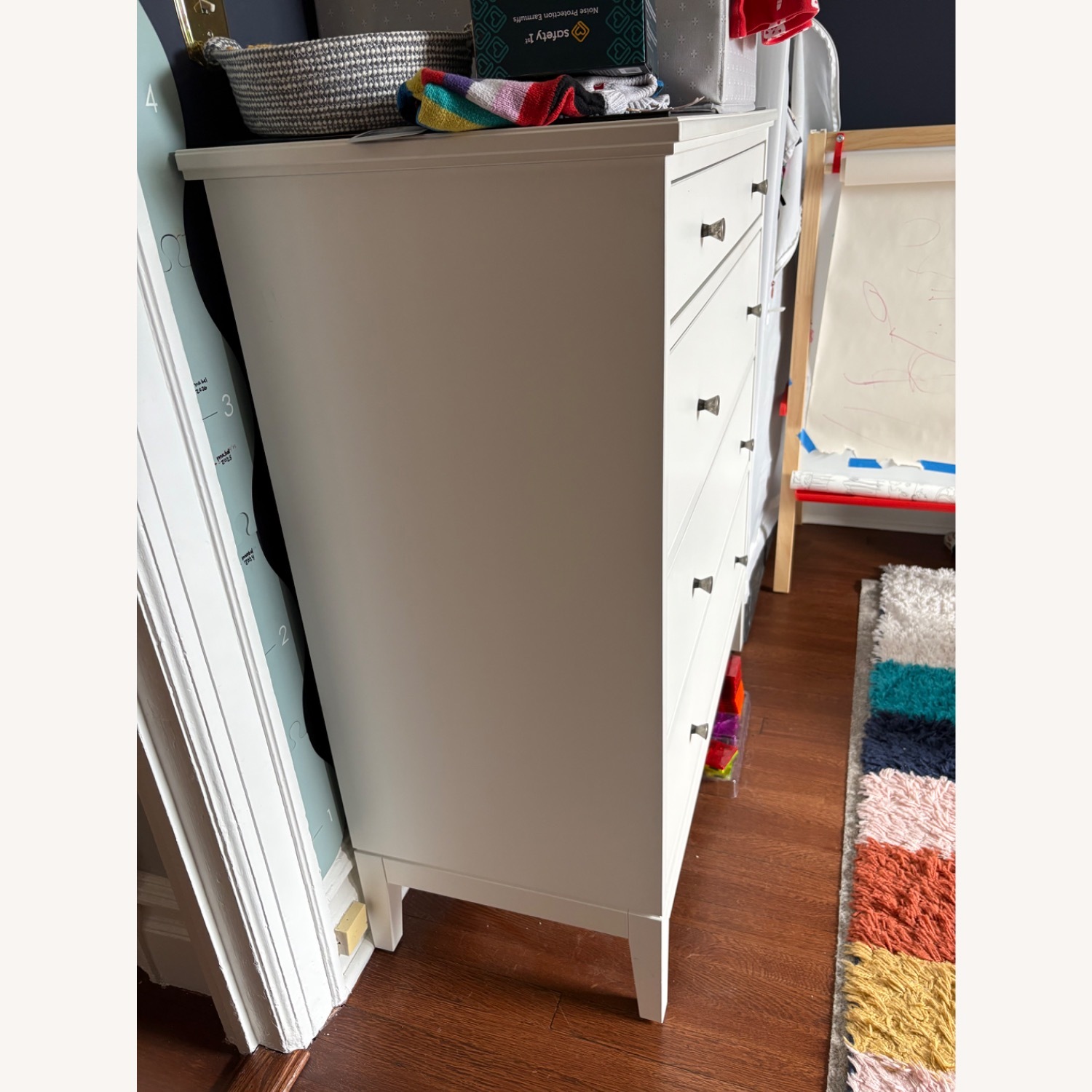 IKEA Idanas White Wood Dresser - image-3